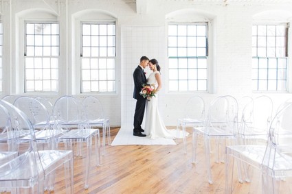 Industrial modern wedding