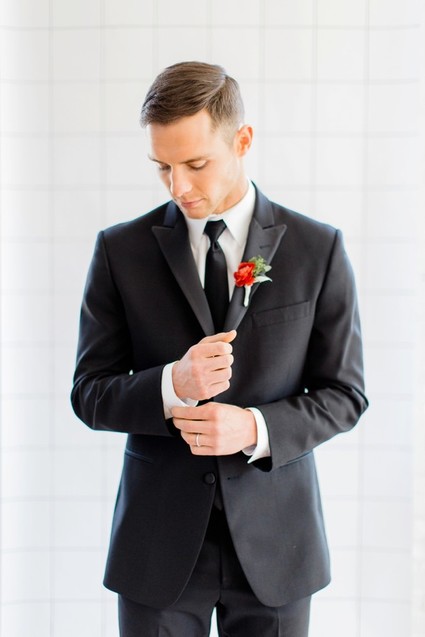 Classic groom
