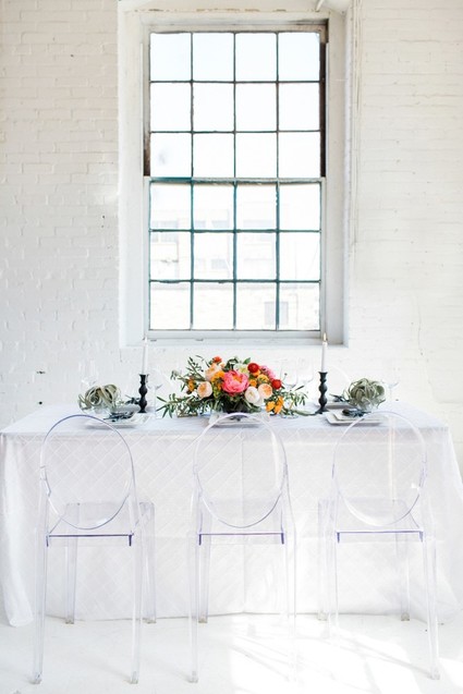 Industrial modern wedding
