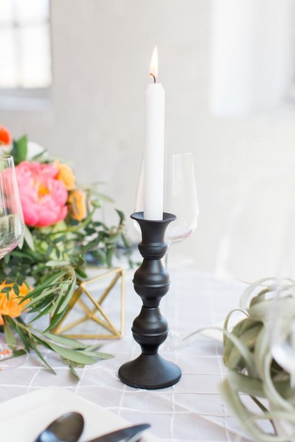 Modern tablescape