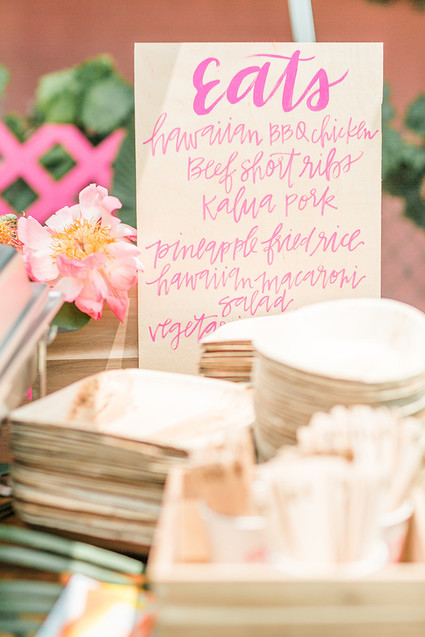 Tropical 1st birthday party