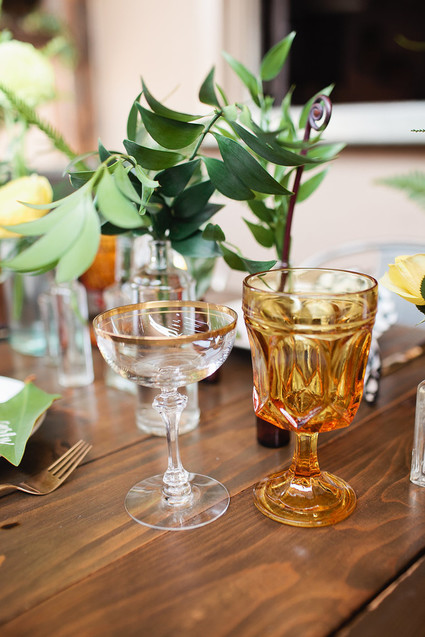 Rustic modern baby shower