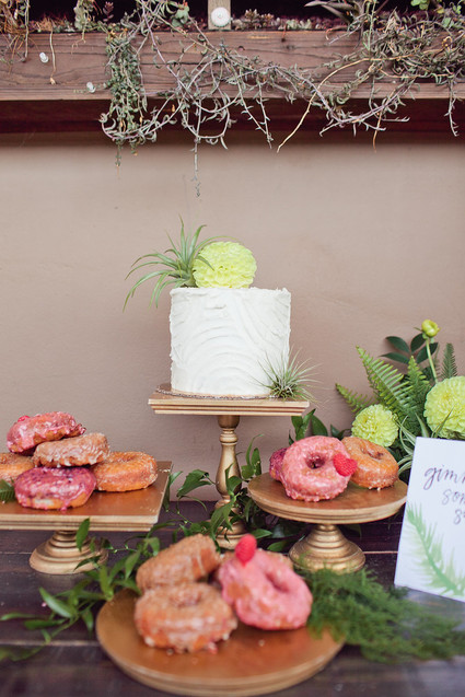 Rustic modern baby shower