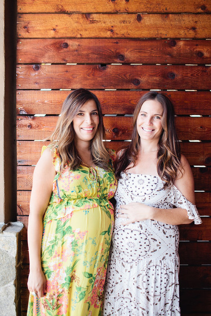 Rustic modern baby shower