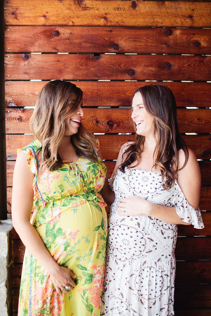 Rustic modern baby shower