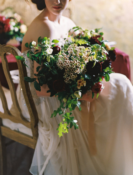 Romantic bridal bouquet