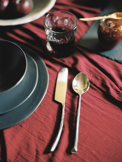 Moody burgundy wedding inspiration