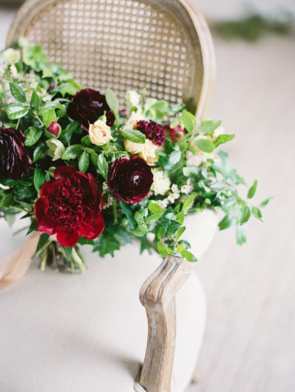 Fall bridal bouquet