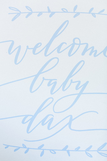 summer backyard baby shower