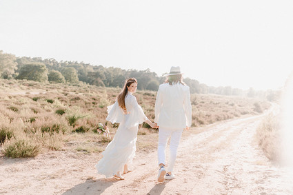 all white bohemian maternity photos