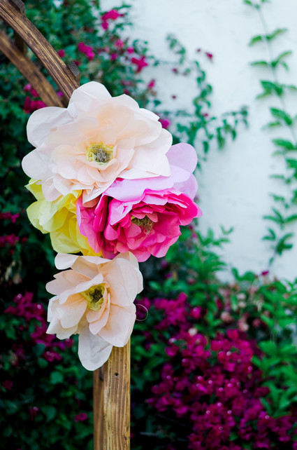 Paper flowers
