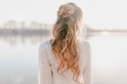 Loose hairstyle