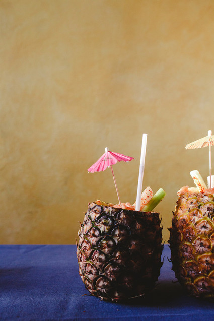 Pineapple cocktails