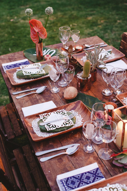 Mexican wedding decor