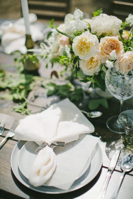 Rustic wedding details