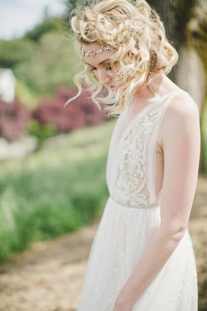 Elegant wedding dress