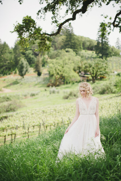Elegant wedding dress