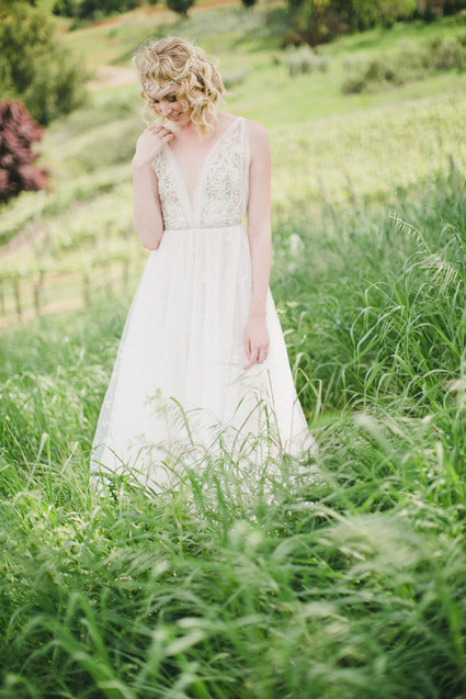 Elegant wedding dress