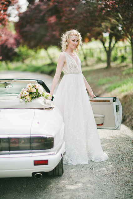 Elegant wedding dress