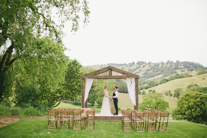 Rustic California ranch wedding