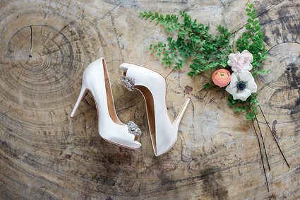 Elegant wedding shoes