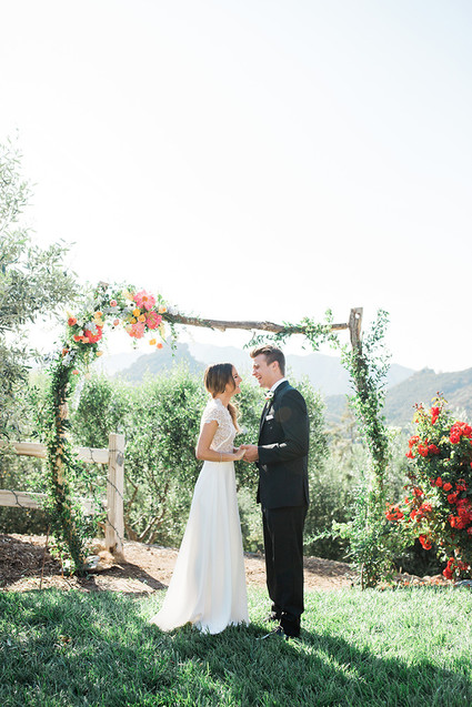 Cielo Farms wedding ceremony