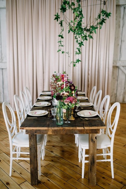 Romantic tablescape