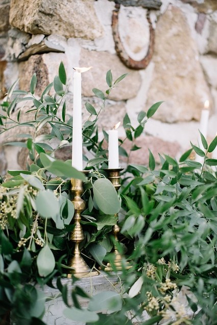 Romantic wedding decor