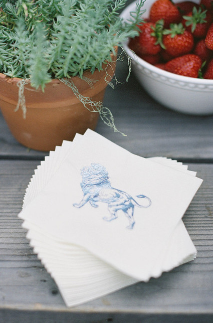 Regal boy's baby shower