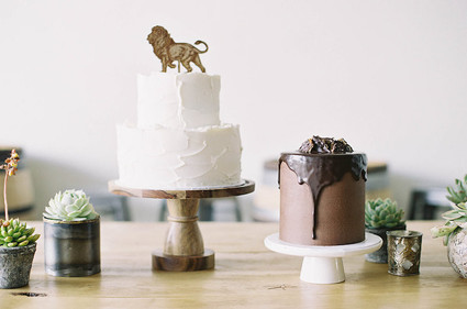 Regal boy's baby shower