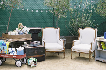 Regal boy's baby shower