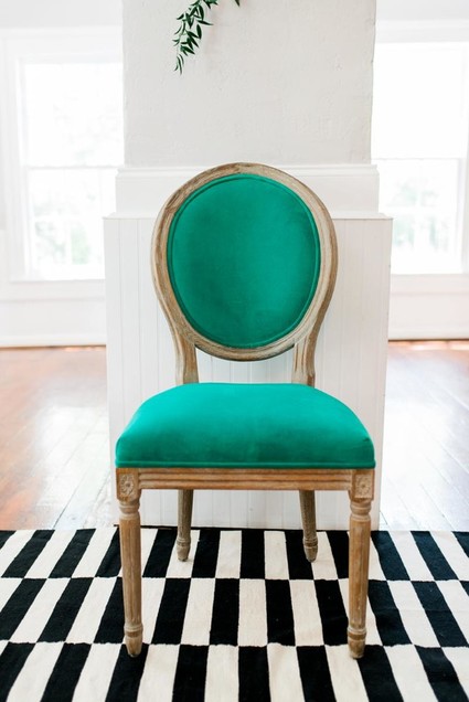 Black and white Southern baby shower