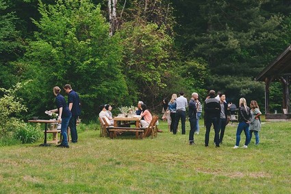 Simple rustic summer baby shower