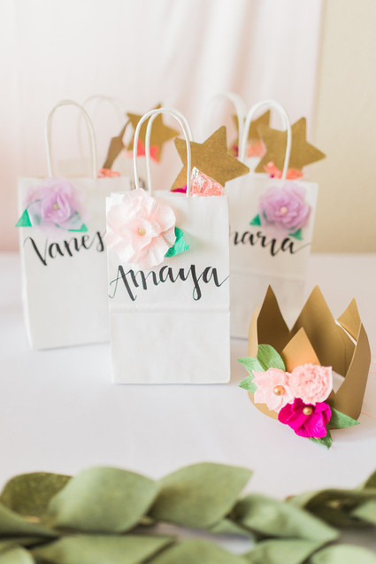 floral princess party