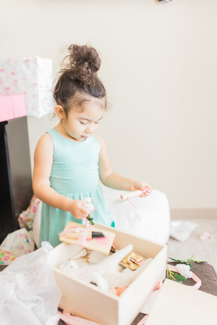 floral princess party