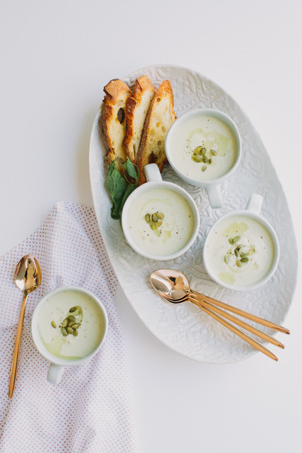 White gazpacho Inspiration