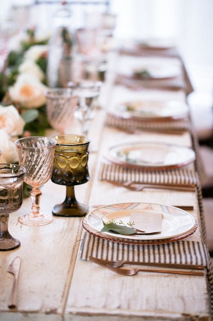 pretty blush tables