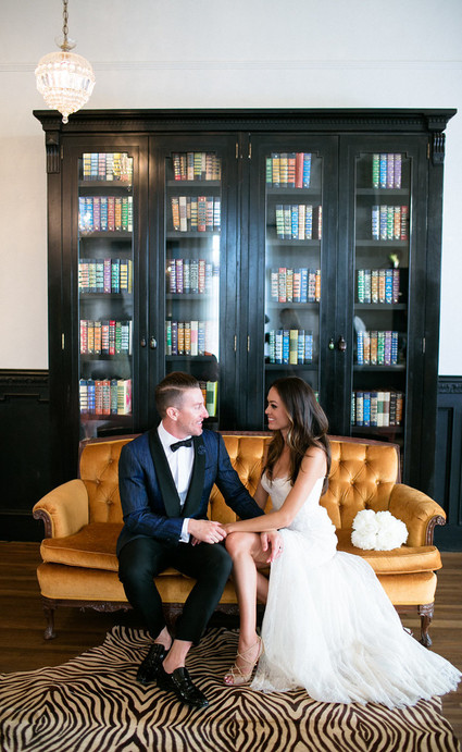 classic wedding portrait