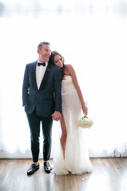 classic wedding portrait