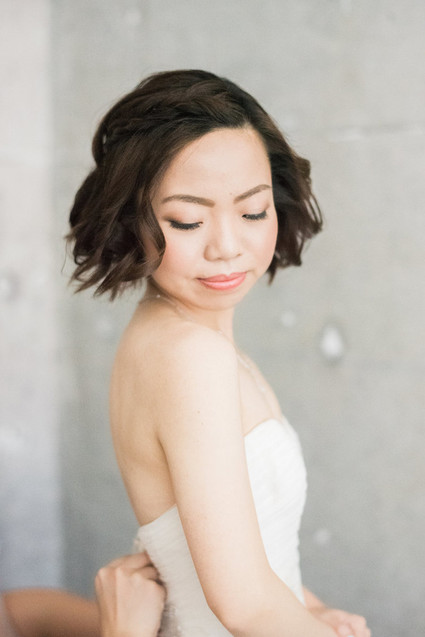 bride getting ready