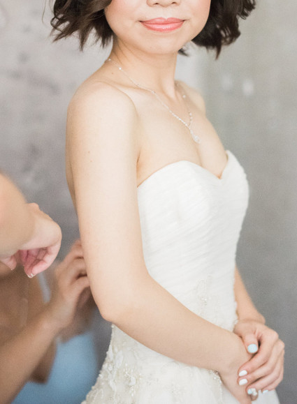bride getting ready