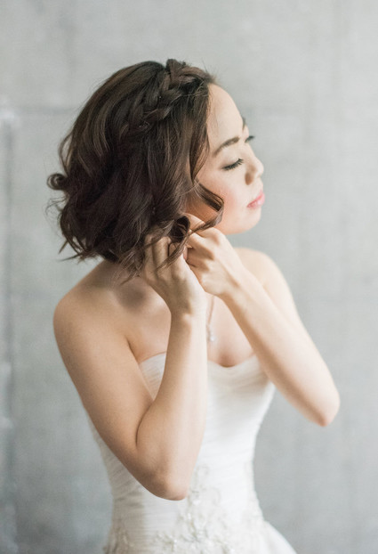 bride getting ready