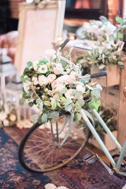 flower basket on bike