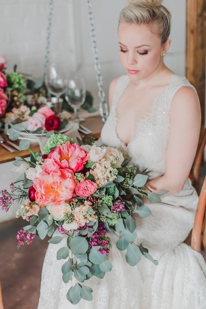 peony-inspired wedding inspiration