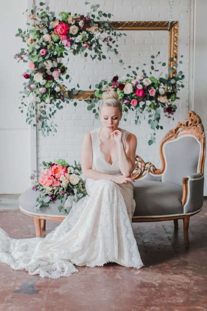 peony-inspired wedding inspiration