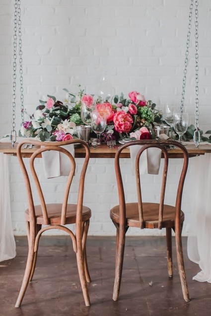 floral wedding decor ideas