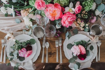 floral wedding decor ideas