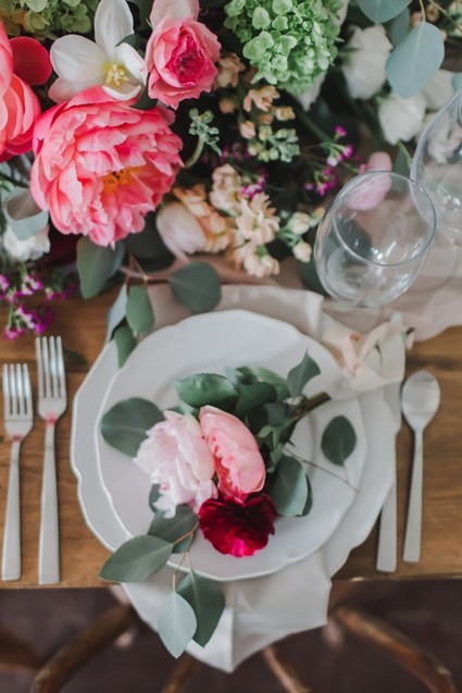 floral wedding decor ideas