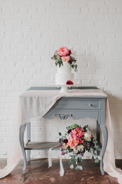 peony cake