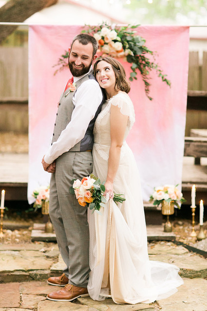 how to throw an intimate backyard wedding